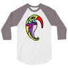 color bird 3/4 Sleeve Shirt