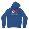 i heart zombies scary eye bloody heart halloween Unisex Hoodie