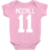 mccall 11 t shirt tee tshirt teenwolf Baby Onesie