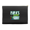 papa's little fishin buddy Accessory Pouches