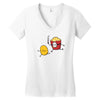 french fried jason Women's V-Neck T-Shirt