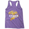 khabib gold eagle Racerback Tank