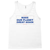 make our planet great again 2 Tank Top