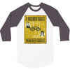 beer goggles sign, ideal gift or birthday present. 3/4 Sleeve Shirt