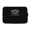 Vintage 1955 Aged to Perfection Laptop sleeve