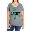 Daddysaurus Ladies Curvy T-Shirt