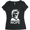 nope Women's Triblend Scoop T-shirt