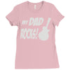 my dad rocks Ladies Fitted T-Shirt