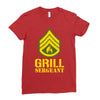 grill sergeant military Ladies Fitted T-Shirt
