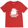 wheres my hos at santa claus V-Neck Tee