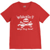 why stop now birthday 1998 V-Neck Tee