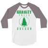 gravity falls oregon pine 3/4 Sleeve Shirt