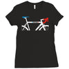 tour de france 2016 bike cycling Ladies Fitted T-Shirt