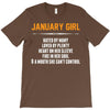 January Girl Hated By Many T-Shirt