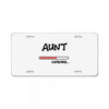 aunt loading License Plate