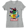 nick fureon's eevengers Ladies Fitted T-Shirt