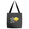 Easy Peasy Lemon Sgueezy Tote Bags