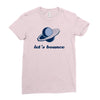 lets bounce Ladies Fitted T-Shirt