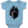 Mononoke Hime Siluet Baby Bodysuit