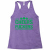 cheers fckers Racerback Tank