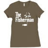 the fisherman Ladies Fitted T-Shirt