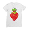 Kermit Strawberry Ladies Fitted T-Shirt