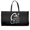 california love cali finger sign Weekender Totes
