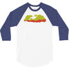 climbing rocks wall climb indoor outdoor 3/4 Sleeve Shirt