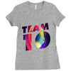 team 10 Ladies Fitted T-Shirt