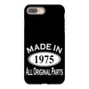made in 1975 mens 40th birthday iPhone 8 Plus