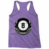 8ball skull Racerback Tank