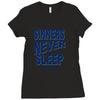 official t shirt mens you me at six sinners never sleep big all sizes Ladies Fitted T-Shirt
