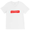 think outside the box thinker V-Neck Tee