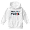 Women's March Hear Our Voice Youth Hoodie