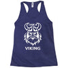 i am a viking   funny Racerback Tank