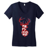 merry cristmas Women's V-Neck T-Shirt