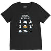 cat's resume V-Neck Tee