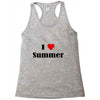 i love summer Racerback Tank