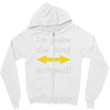ich glaube die sind schwul Zipper Hoodie