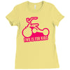 fwd is for kids Ladies Fitted T-Shirt