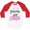 celebrating with the 70th birthday king t shirts 3/4 Sleeve Shirt