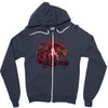 battle for the future Zipper Hoodie