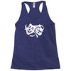 trag&ouml;die theater Racerback Tank