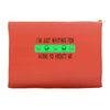 i'm just waiting for aliens to abduct me Accessory Pouches