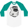mickey beer 3/4 Sleeve Shirt
