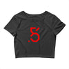 red logo best Crop Top