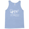 cream rock band punk Tank Top