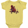 mushroom eater Baby Bodysuit
