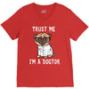 trust me i'm a dogtor V-Neck Tee