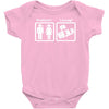 problem l&ouml;sung zocken lustig funny Baby Onesie